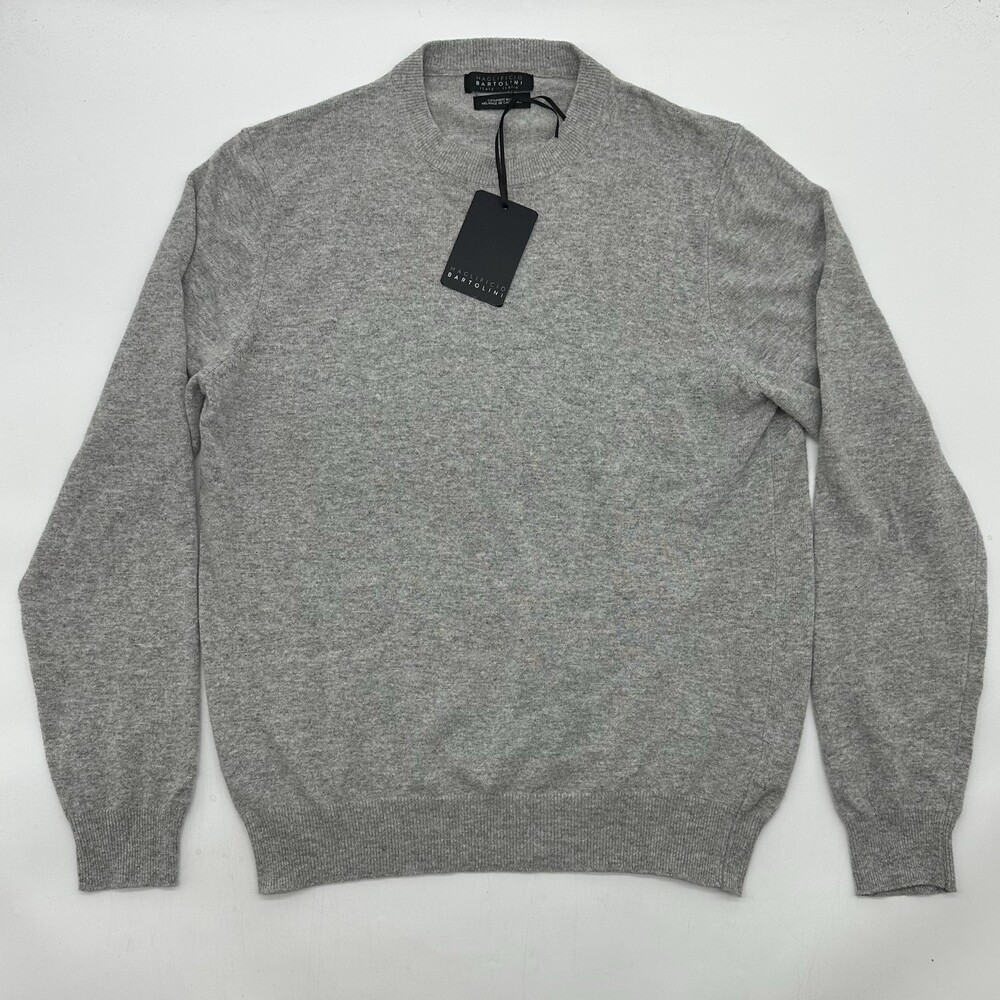 Maglificio Bartolini Made In Italy Size Large Cashmere Blend Crew Neck Sweater